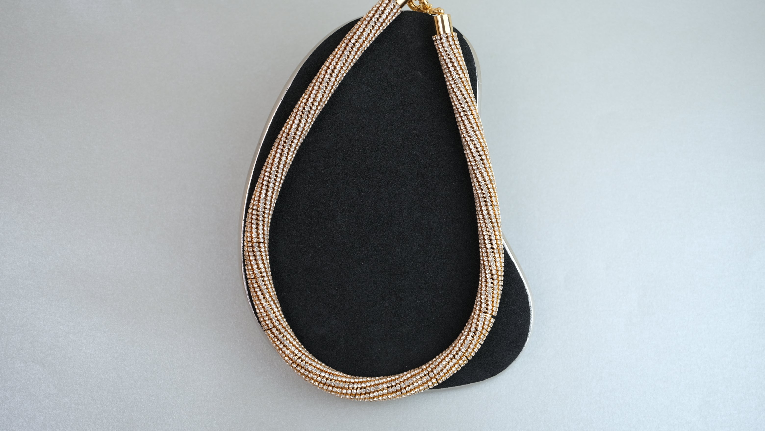Diamant-Look Halskette