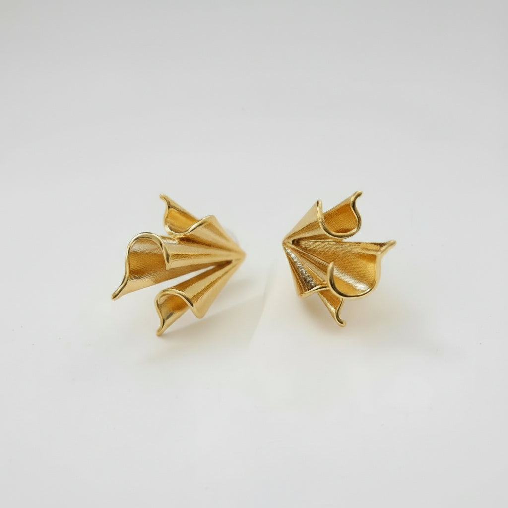 Papierflieger Ohrringe