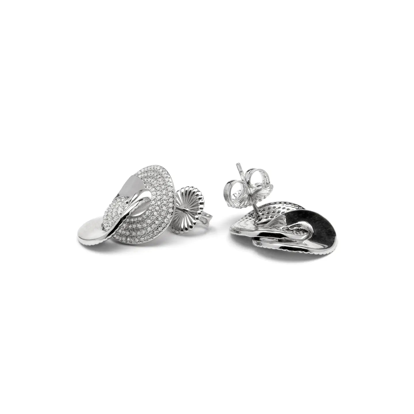 Sterlingsilber Ohrringe mit funkelndem Zirkonia "Najo"