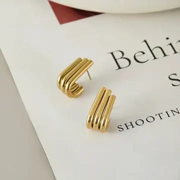 Goldohrstecker U-Förmig