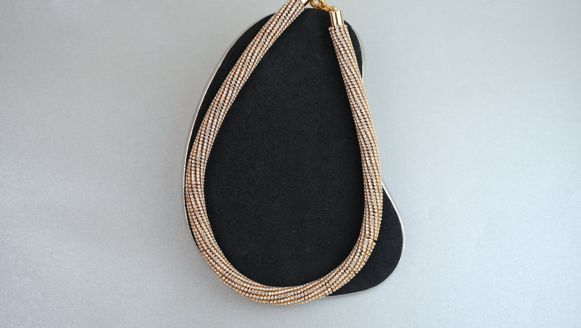 Diamant-Look Halskette