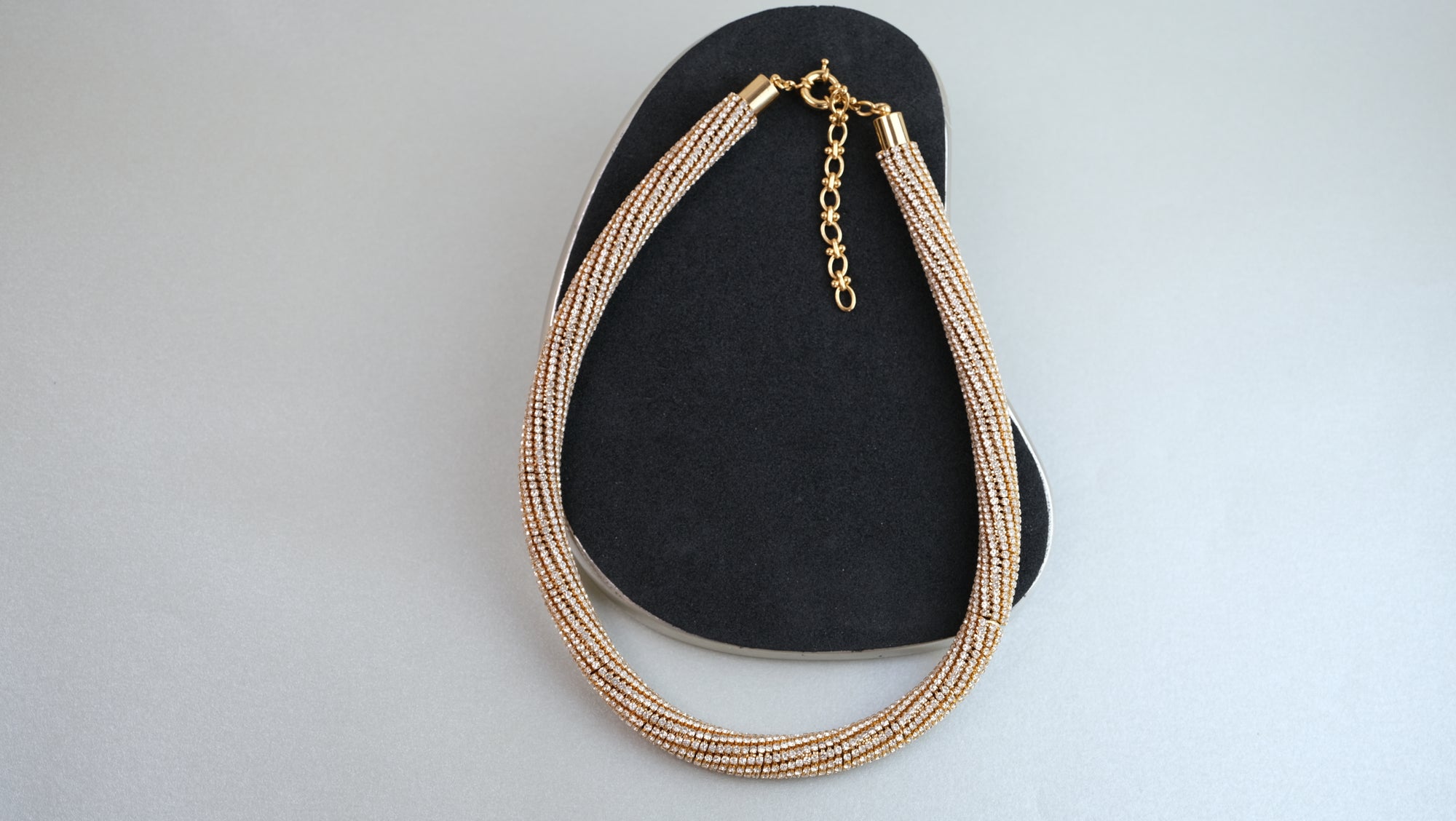 Diamant-Look Halskette
