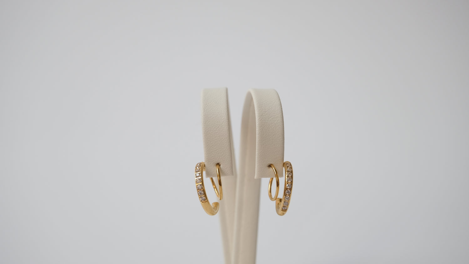 Geometrische Spirallinien-Ohrringe