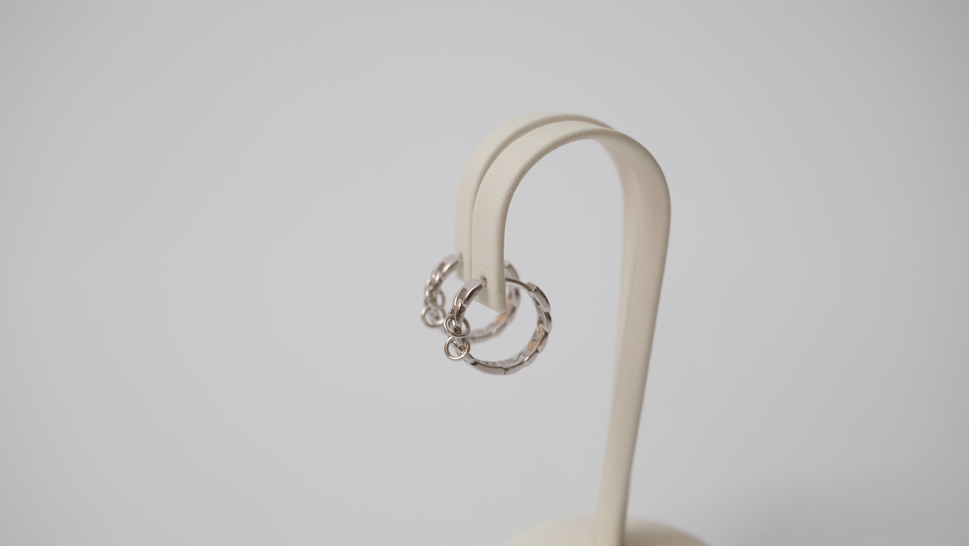 Hoops aus Silber mit einzigartigem Design