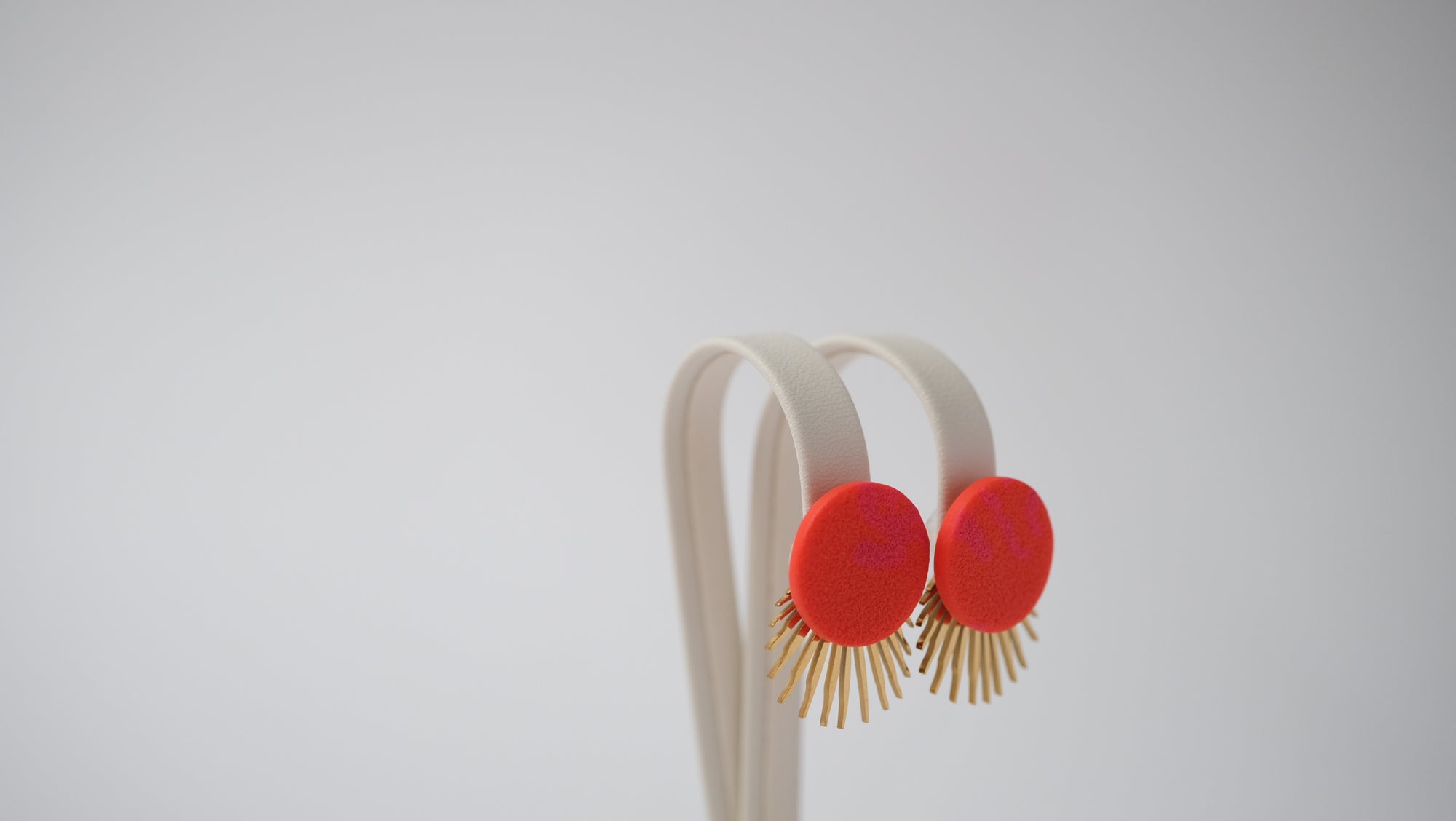 Linda | Statement Ohrstecker | 24k vergoldet
