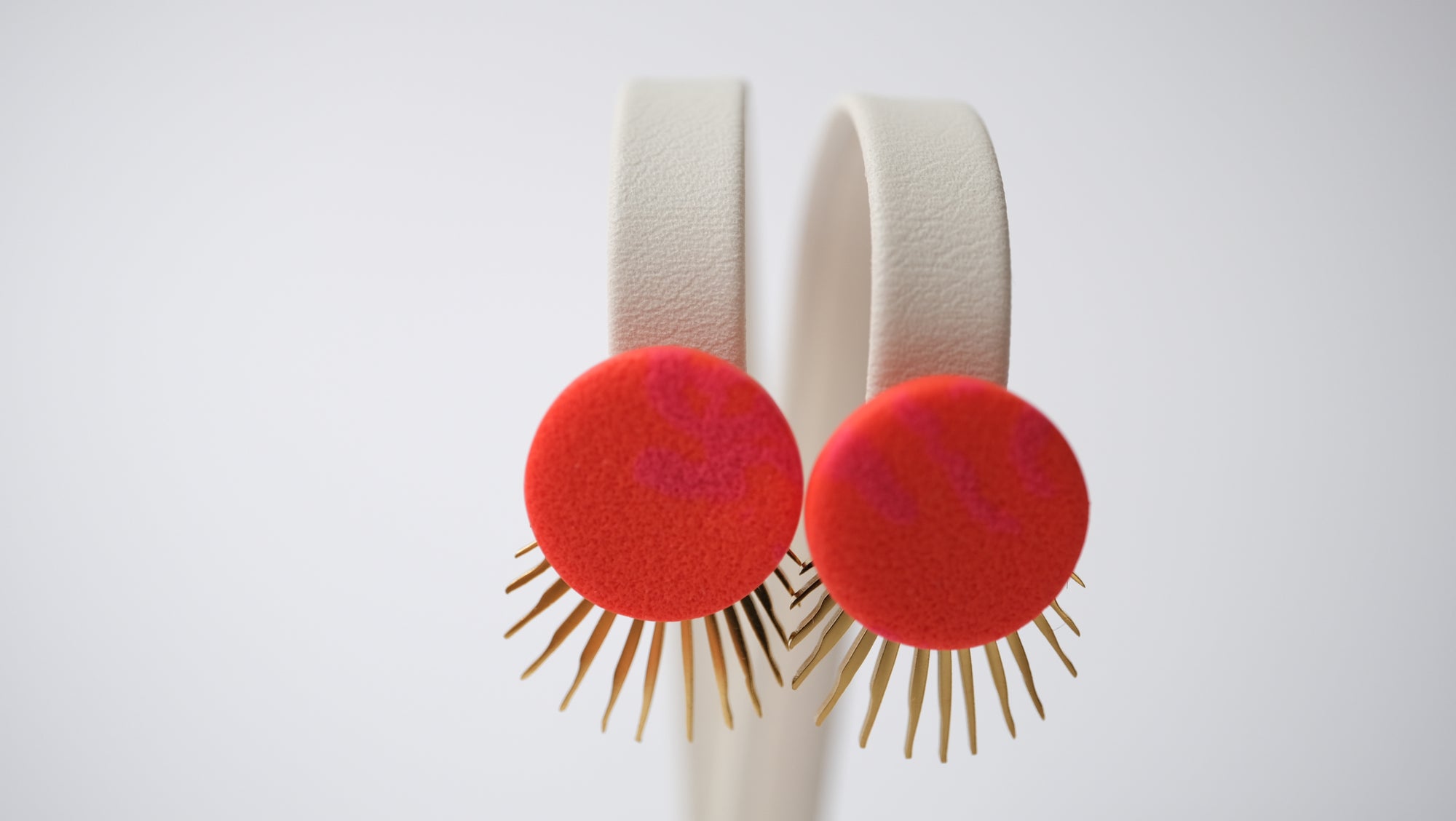 Linda | Statement Ohrstecker | 24k vergoldet