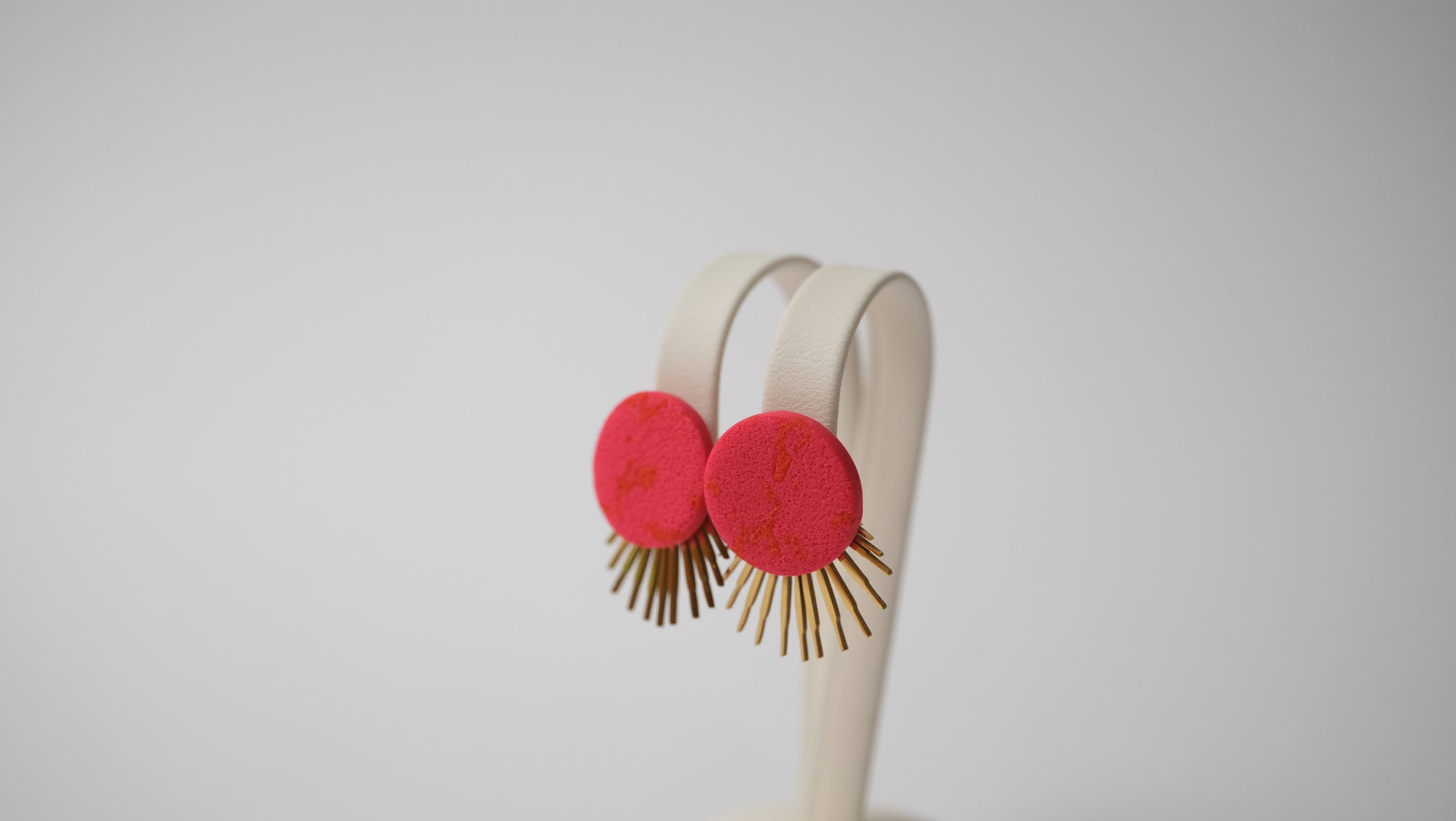 Linda | Statement Ohrstecker | 24k vergoldet