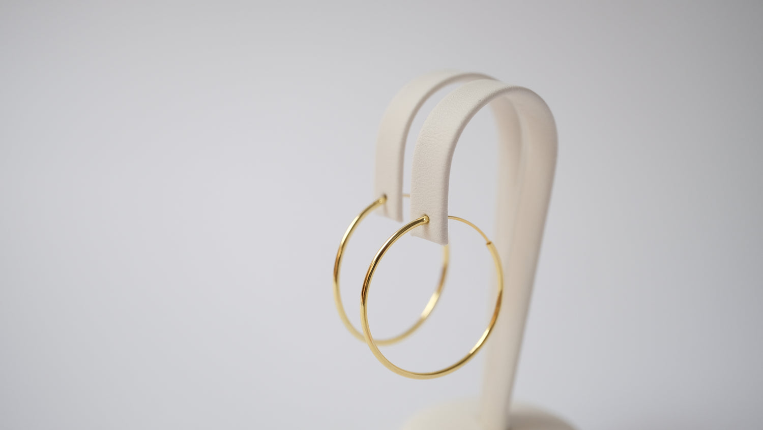 Creole Silber Ohrringe 30 mm und 35mm