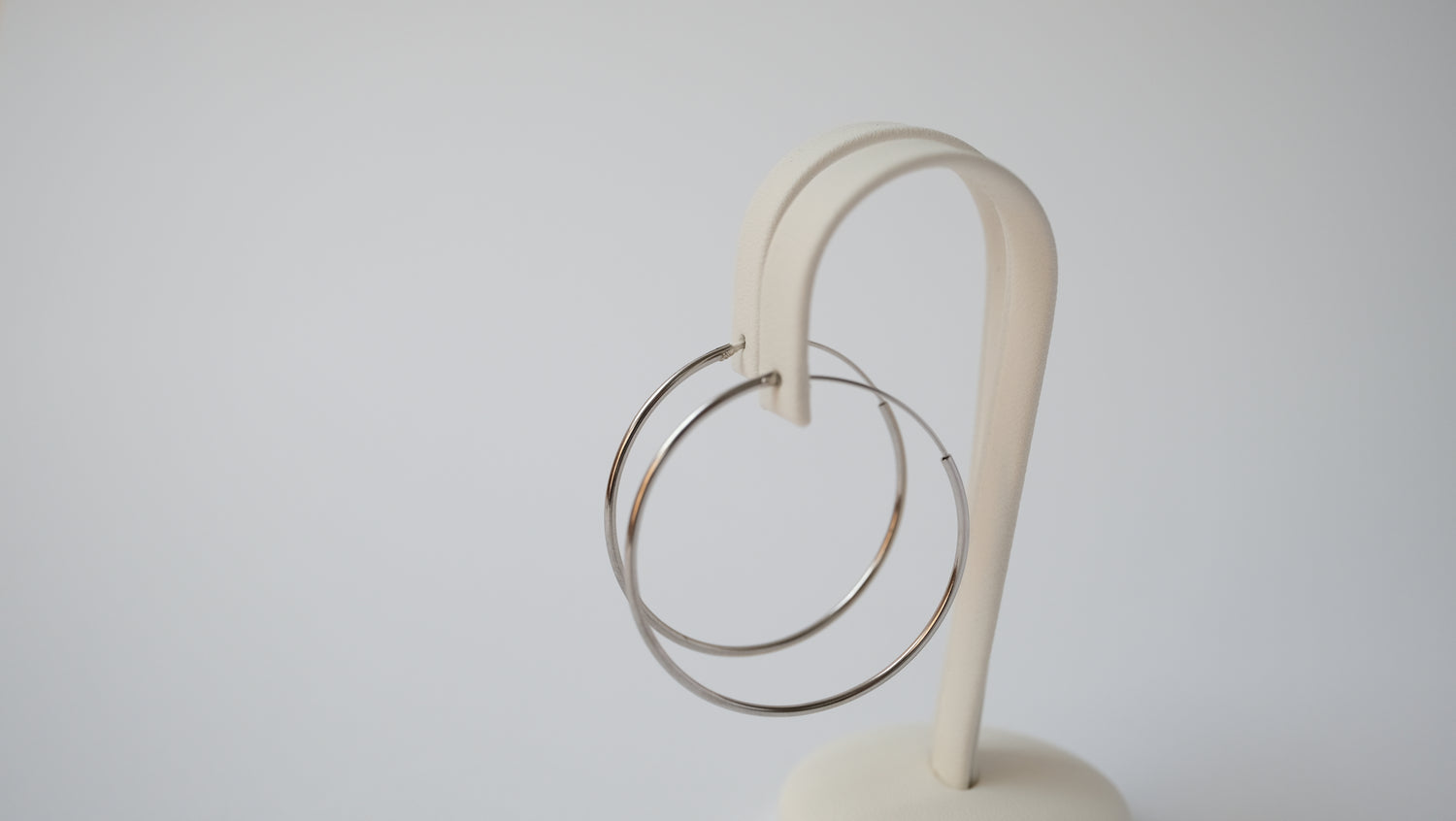 Creole Silber Ohrringe 30 mm und 35mm