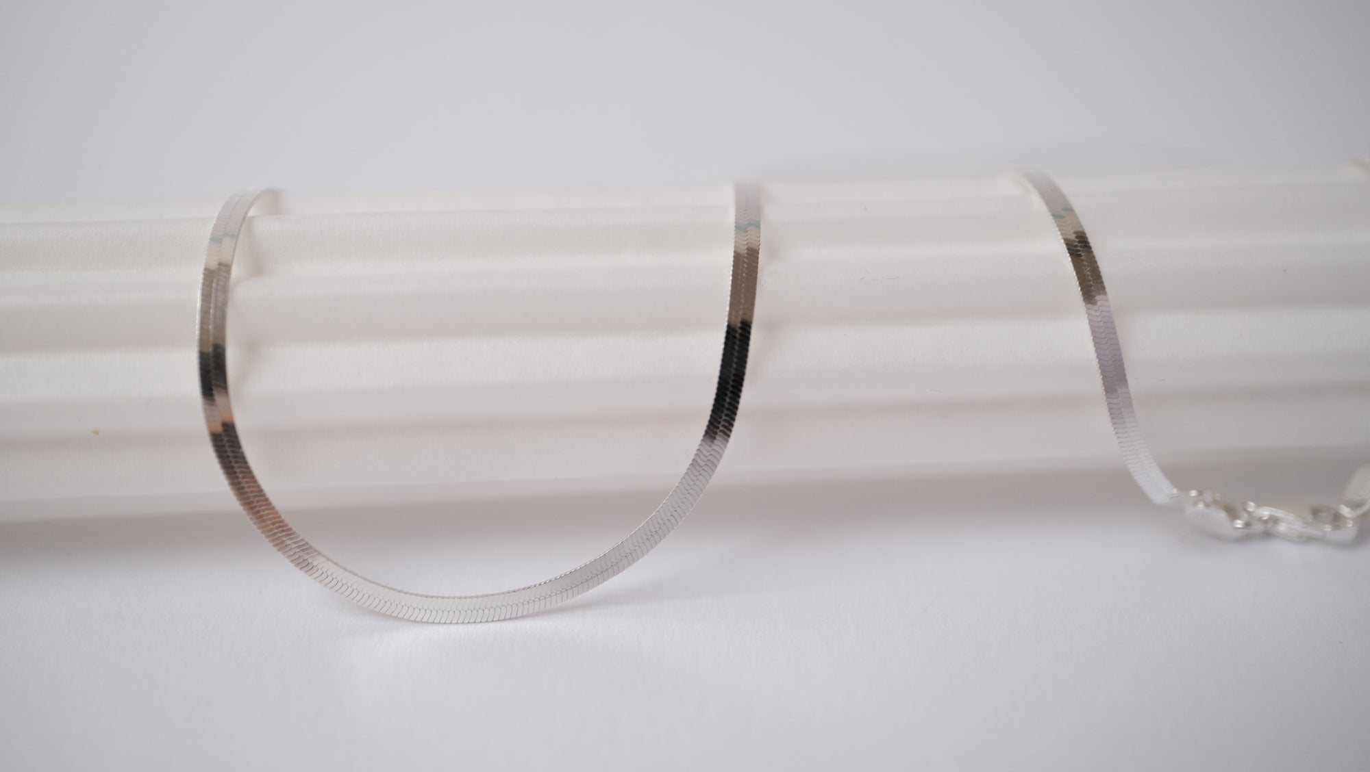 Schlangen-Silberkette im italienischen Design