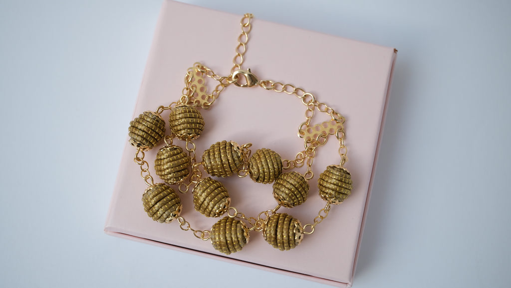 Armband Marie aus Golden Grass