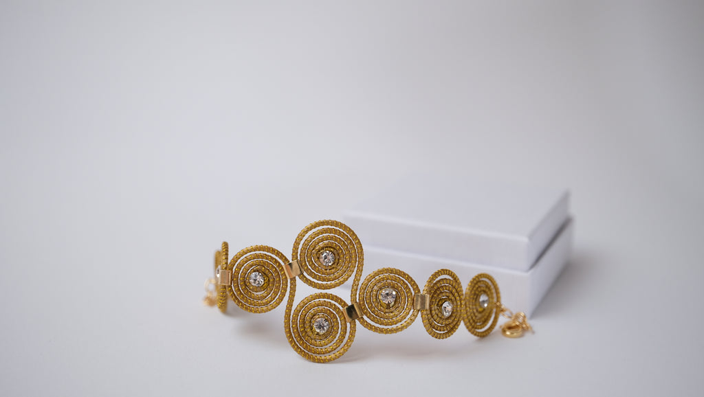 Armband Lyric aus Bio Golden Grass