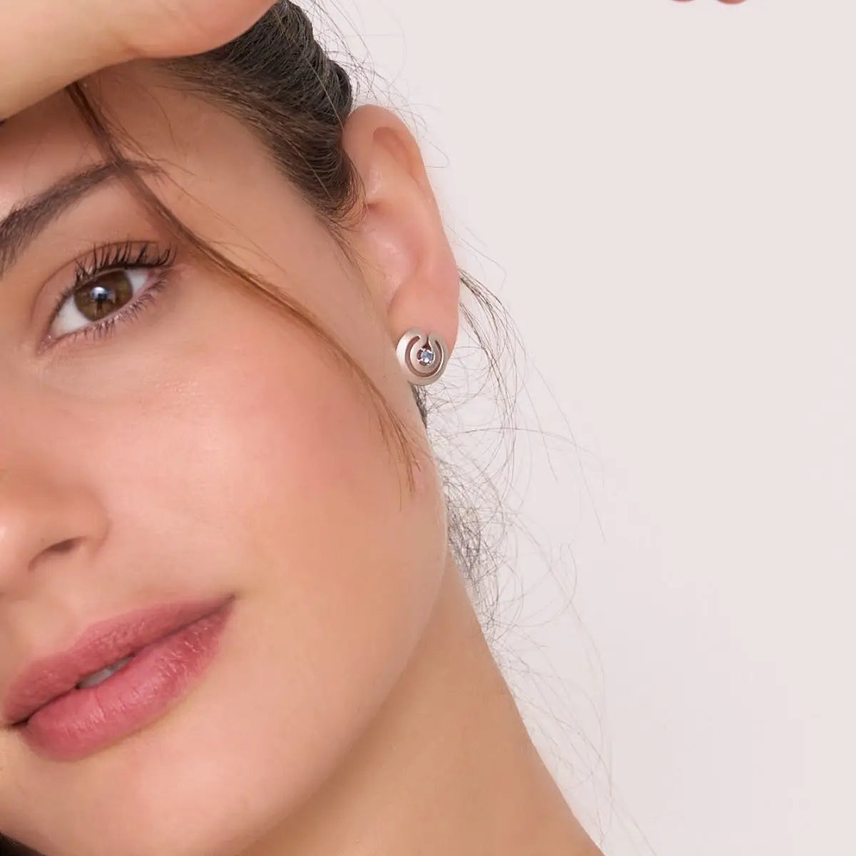 Blaue Labyrinth Ohrringe