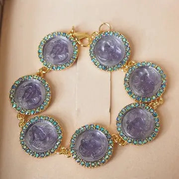 Armband Cameo im Vintage-Stil mit Engelsgesicht