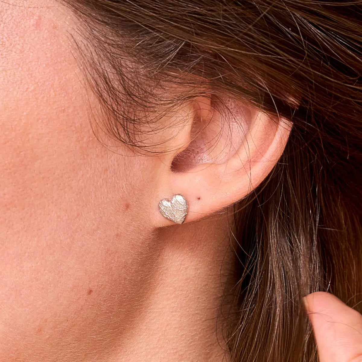 Kleine Herzohrringe  „COEUR“